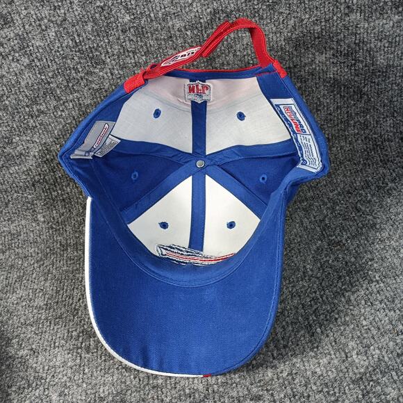 Buffalo Bills NFL Hat Cap Blue Shockwave Splash RARE Reebok Pro Line - Picture 6 of 9